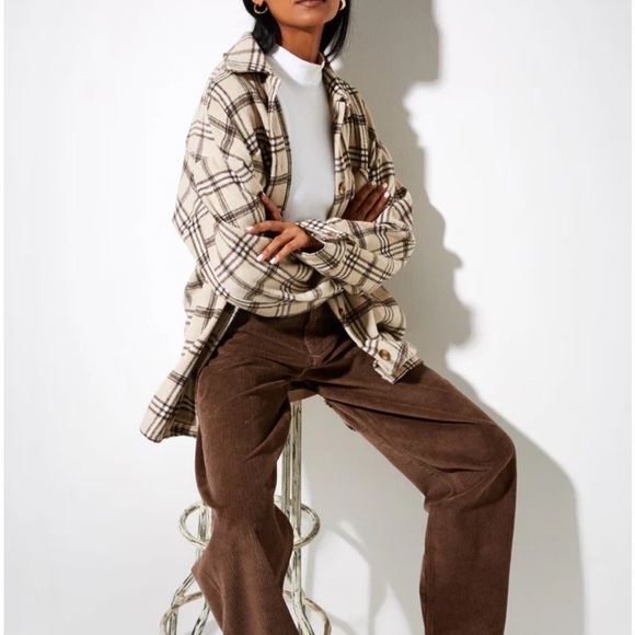 Oversized Burberry style flannel - Picture 4 of 10